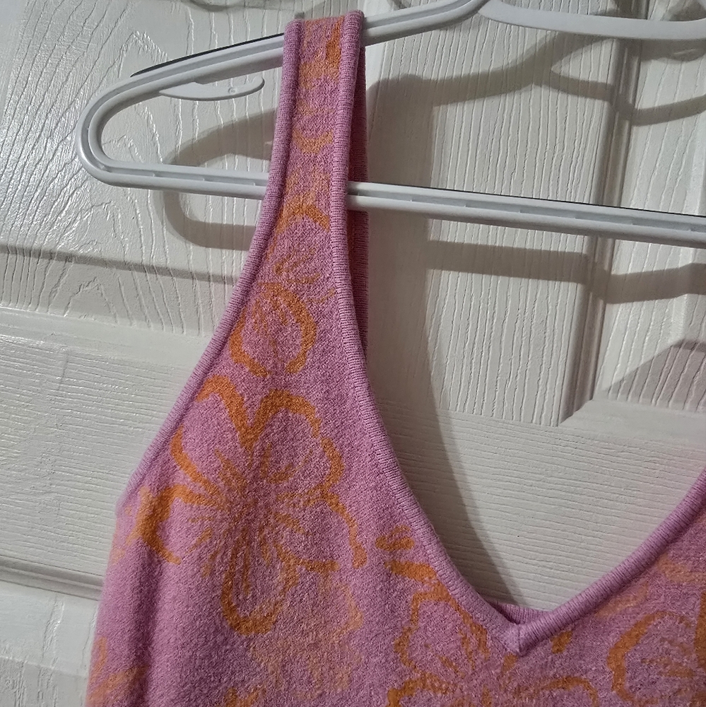 L*Space Spring Fling Dress & Cardigan Sweater Matching Set, Jacquard Knit, XS/S. - Picture 8 of 16